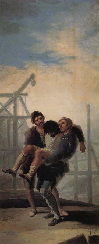 Francisco Goya Wounded Mason Germany oil painting art